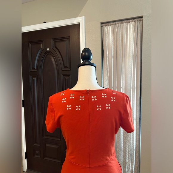 Fervour Tomato Red Cut Out Dress - Picture 9 of 16